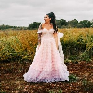 Milla Ombré Bridal Ballgown